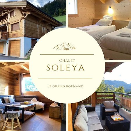 Chalet Soleya Le Grand-Bornand Exteriör bild