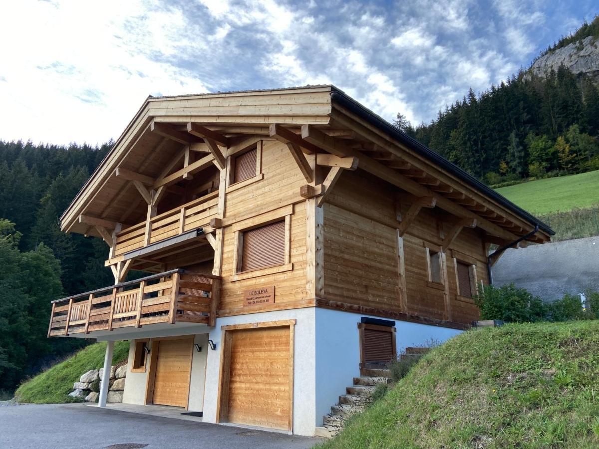 Chalet Soleya Le Grand-Bornand Exteriör bild
